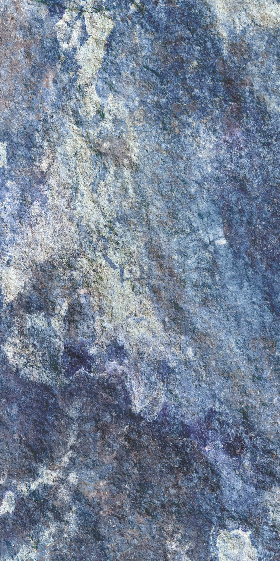 Surface rouge-&acirc;ge glaciaire bleu 