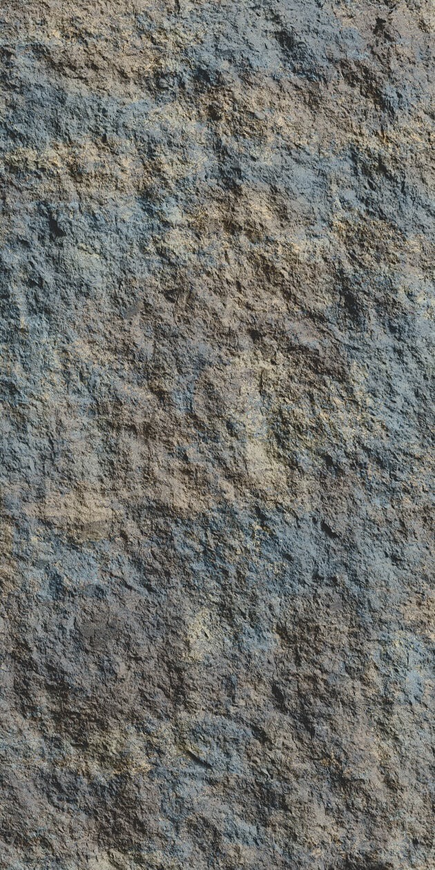 Surface rugueuse-Maca bleu 